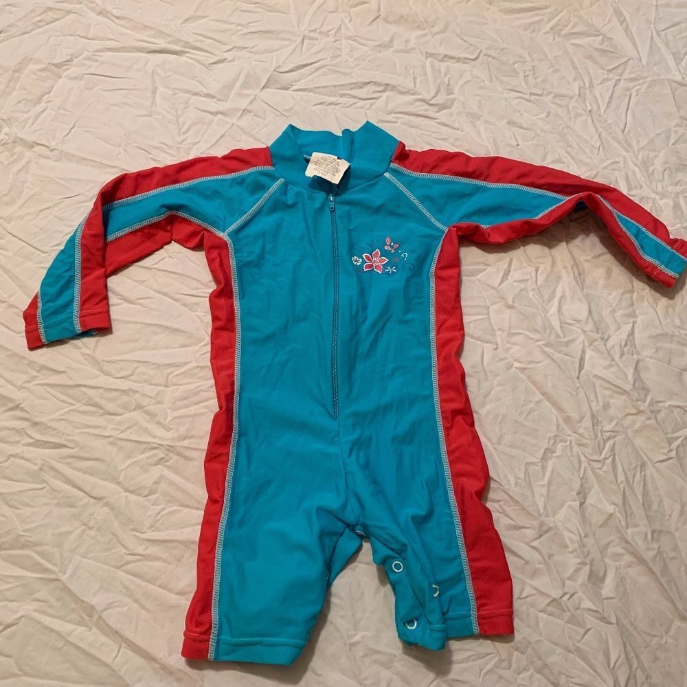 Girls 12-18 month swim busters upf50+ swim suit